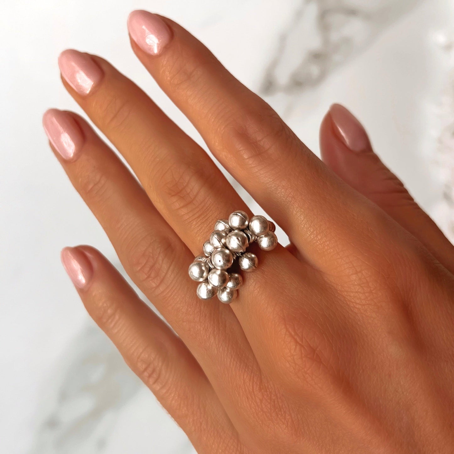 Stromboli ring ZAMAC jewelry - Handmade jewelry for lovers of natural, clean shapes..