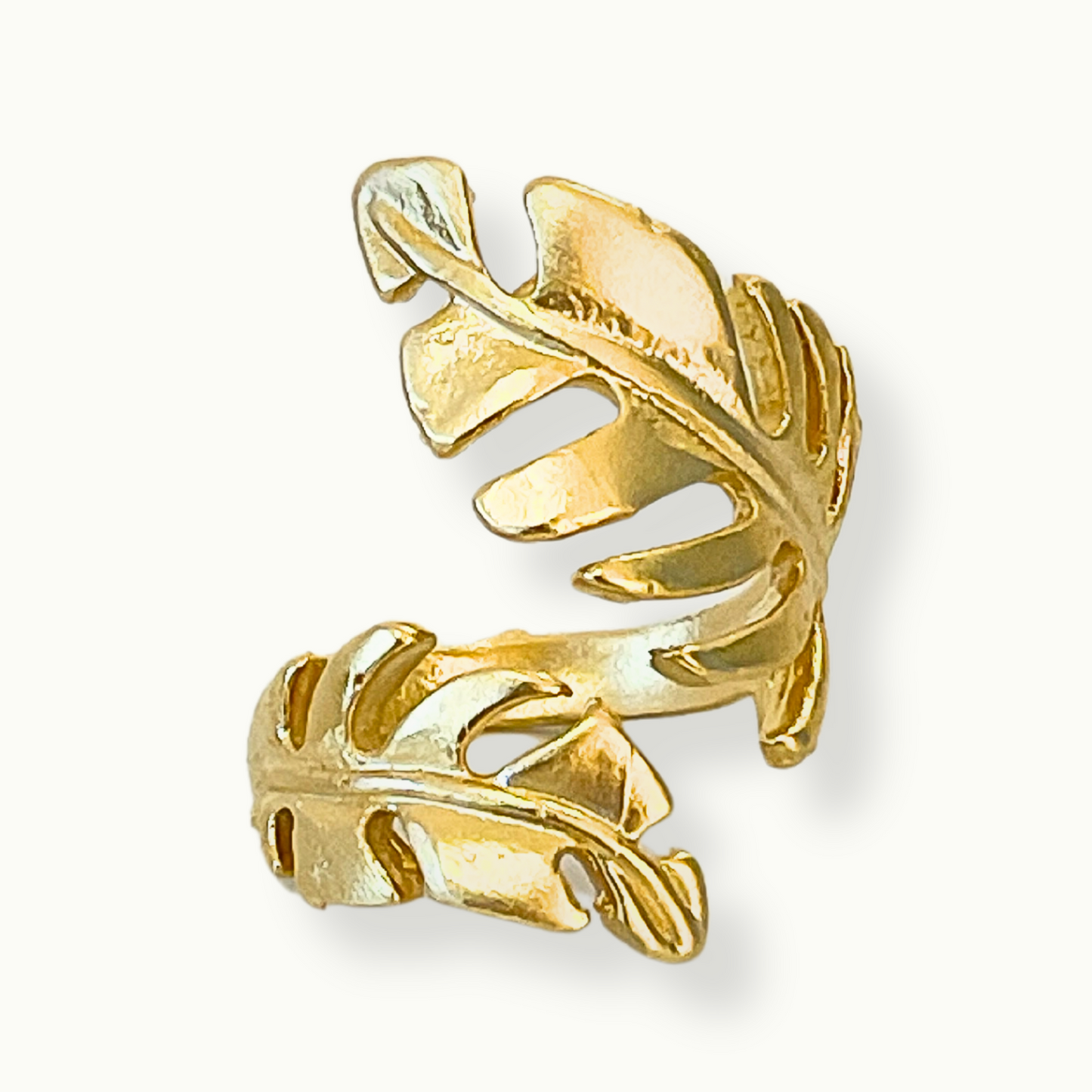 Havana-gold ring ZAMAC jewelry - Handmade jewelry for lovers of natural, clean shapes..