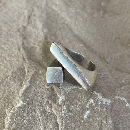 Capri ring ZAMAC jewelry - Handmade jewelry for lovers of natural, clean shapes..