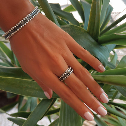 Catania ring ZAMAC jewelry - Handmade jewelry for lovers of natural, clean shapes..