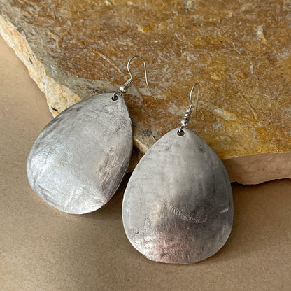 Zanzibar earrings ZAMAC jewelry - Handmade jewelry for lovers of natural, clean shapes..