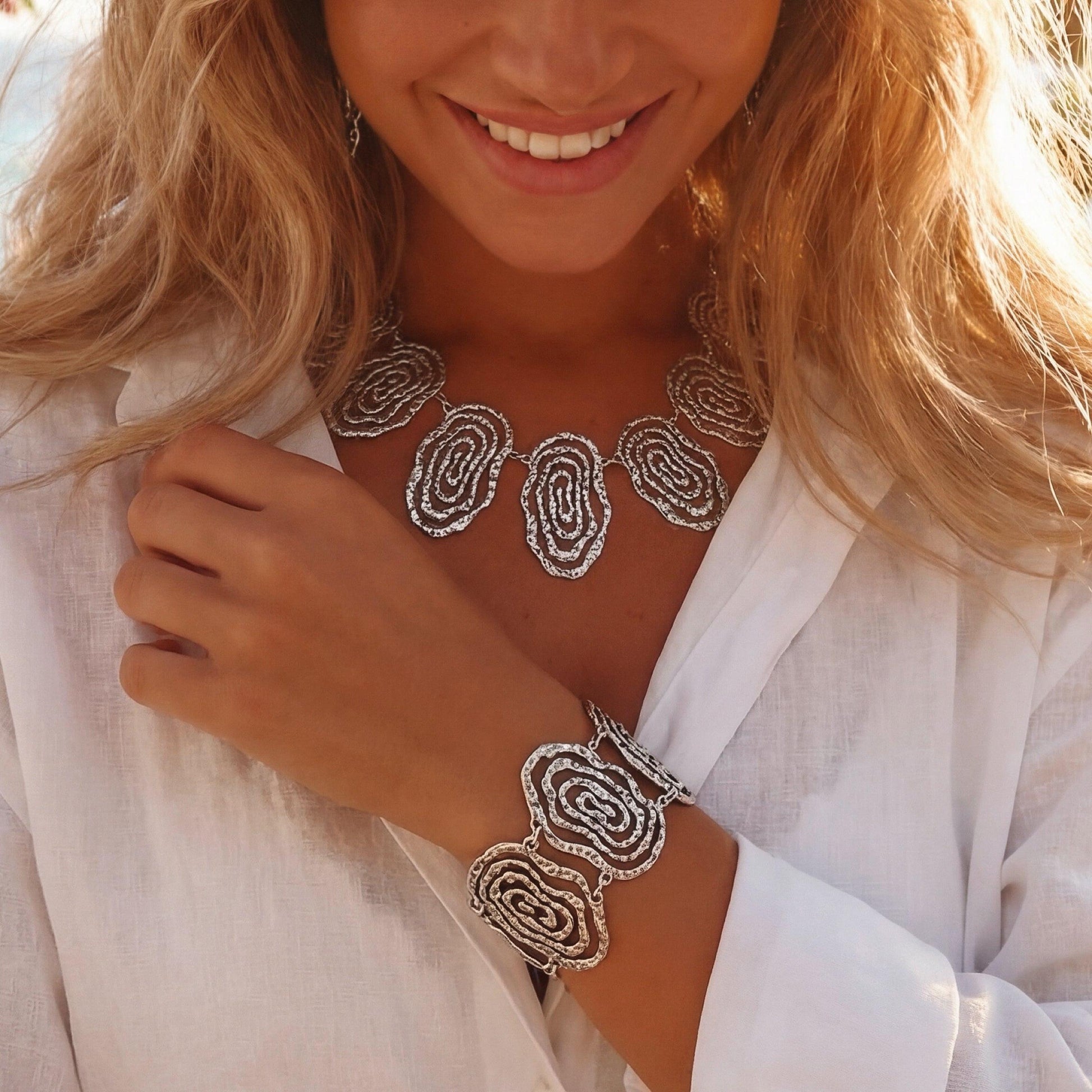 Cannes bracelet ZAMAC jewelry - Handmade jewelry for lovers of natural, clean shapes..