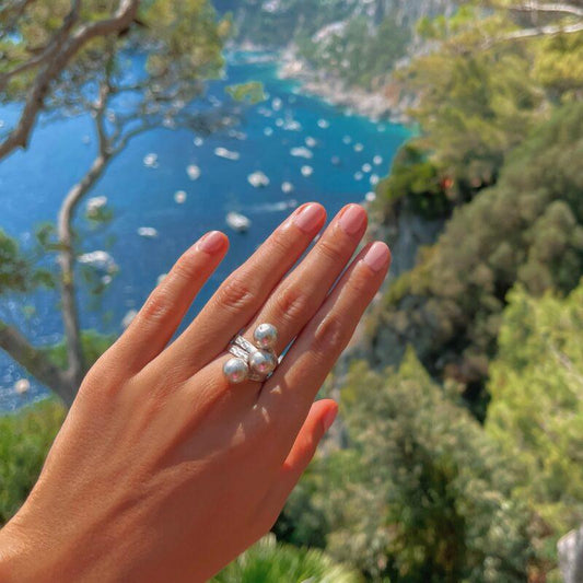 Syracuse ring ZAMAC jewelry - Handmade jewelry for lovers of natural, clean shapes..