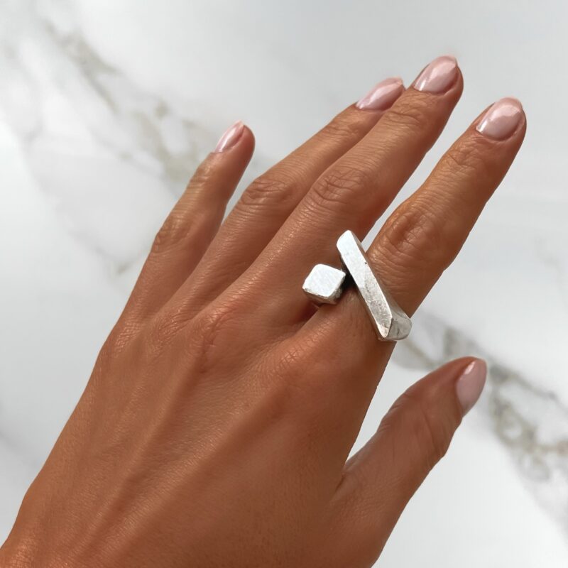 Capri gyűrű ZAMAC Jewellery ZAMAC ékszerek - Kézzel készült ékszerek a természetes formák szerelmeseinek