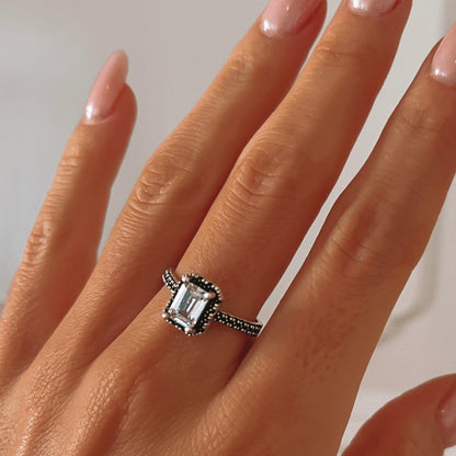 Paris ring ZAMAC jewelry - Handmade jewelry for lovers of natural, clean shapes..