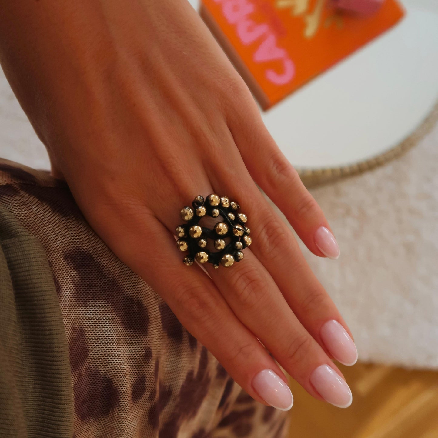 Lima ring ZAMAC jewelry - Handmade jewelry for lovers of natural, clean shapes..